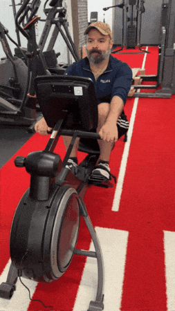 The ProForm 750R in motion. 