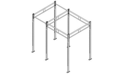 Fringe Sport Floor Mount Gym Rig