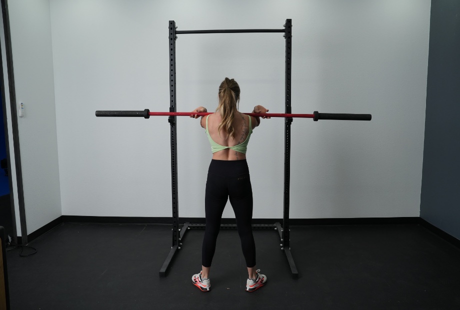 Full view of the Fringe Sport Unlimited Squat Rack