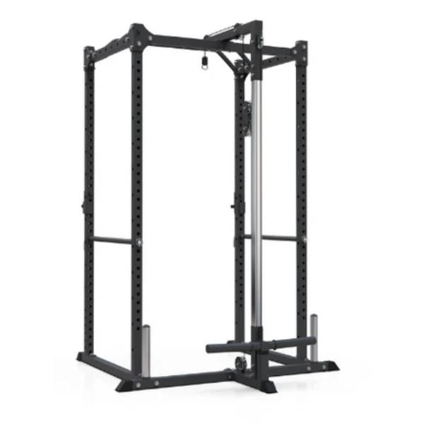 GIANT Lifting Garage Gym Power Rack with Lat/Low Row
