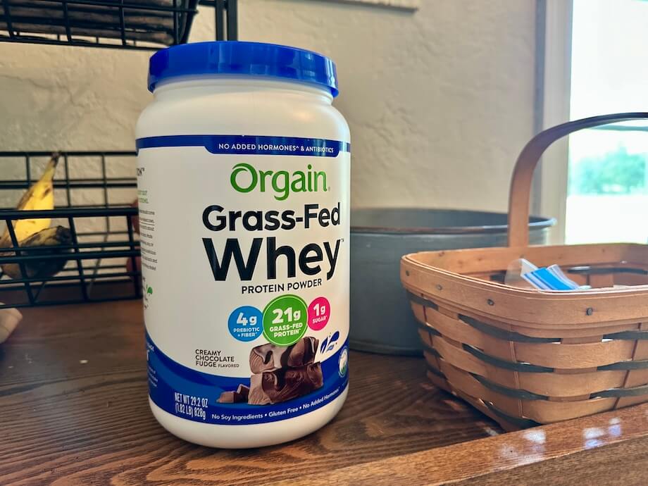 Orgain Grass-Fed Whey Protein Review (2026): The Whey To Better Protein… And Gut Health?