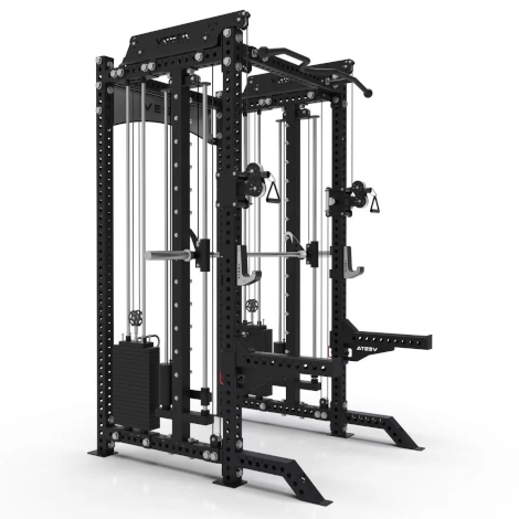 Vesta Fitness Pro Series 3-in-1 Ultimate Rack With Smith Machine