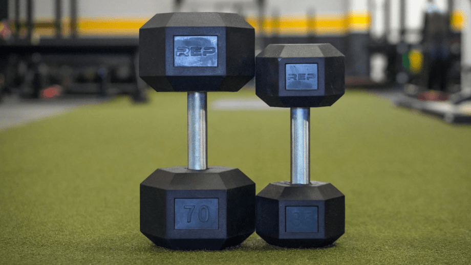 REP Fitness Rubber Coated Hex Dumbbells Review (2026): Well-Made and Budget Friendly