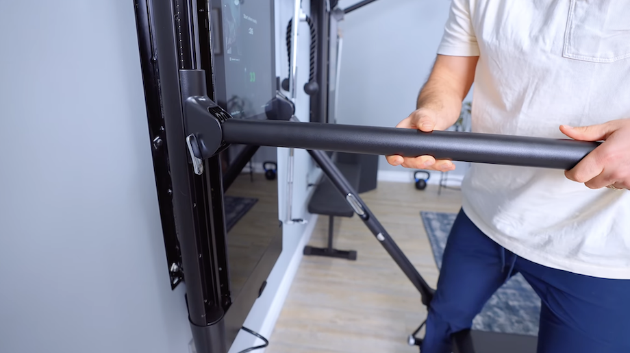 Coop adjusting the Tonal 2.0 arm